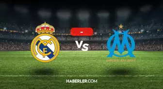 Real Madrid Marsilya maçı kaç kaç, bitti mi? MAÇ SONUCU! Real Madrid Marsilya golleri kim attı, canlı maç anlatımı!