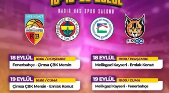 19. Erciyes Cup Maç Programı Açıklandı