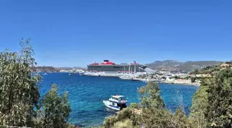 Bodrum'a Resilient Lady Gemisiyle 2.521 Yolcu Geldi