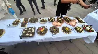 Süleymanpaşa'da Zeytinyağlı Sarma Yarışması Coşkuyla Gerçekleşti