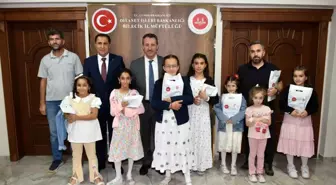 Bilecik'teki Çocuk Evlerine Kuran-ı Kerim Hediye Edildi