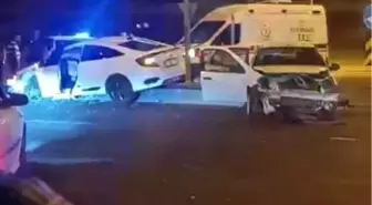 Diyarbakır'da Trafik Kazası: 2 Yaralı