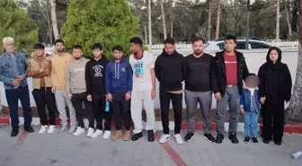 Edirne'de 12 Kaçak Göçmen Yakalandı