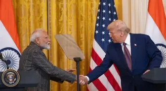 Modi ve Trump, Hindistan-ABD İş Birliğini Güçlendirme Kararında Anlaştı