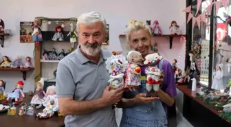 Eskişehirli Çiftin Bez Bebek Serüveni: Sanat ve Aile Saadeti