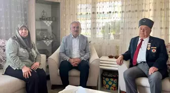 Söke Kaymakamı, Gaziler Günü'nde Kıbrıs Gazilerini Ziyaret Etti