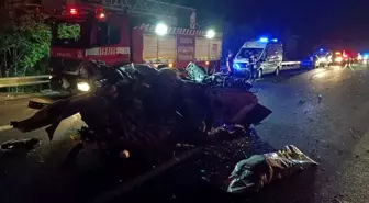 Sakarya'da Feci Kaza: 1 Ölü, 1 Yaralı