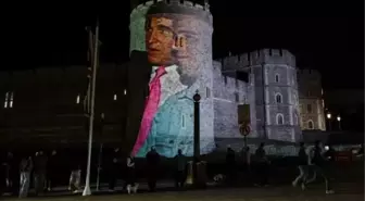 Trump'ın Jeffrey Epstein ile görüntüleri Windsor Kalesi'ne yansıtıldı: 4 kişi tutuklandı