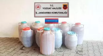 Yozgat'ta 471 Litre Kaçak İçki Ele Geçirildi
