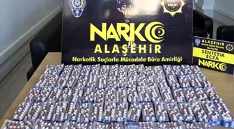 Manisa'da 4 bin 191 Sentetik Ecza Hapı Ele Geçirildi