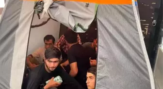 Amasya'da Tırda 17 Kaçak Göçmen Yakalandı