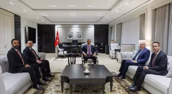 Dışişleri Bakanı Fidan, Irak Türkmen Cephesi Yetkililerini Kabul Etti