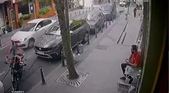 İstanbul'da Otomobilin Çarptığı Çocuk Hastaneye Kaldırıldı