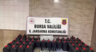 Mudanya'da Jandarma Kontrolünde 200 Litre Etil Alkol Ele Geçirildi
