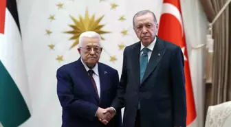 Cumhurbaşkanı Erdoğan, Filistin Devlet Başkanı Abbas ile görüştü
