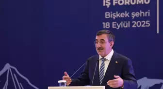 Cevdet Yılmaz Kırgızistan-Türkiye İş Forumu'na Katıldı