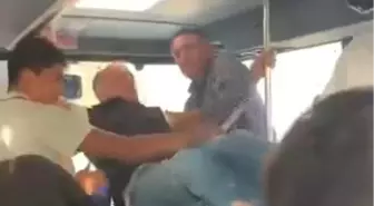 Elazığ'da Halk Otobüsünde Kavga