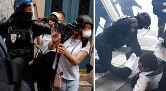 'Kemer sıkma' protestoları Fransa'yı savaş alanına çevirdi: 181 gözaltı, 18 yaralı