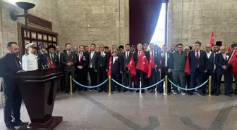 Gaziler Anıtkabir'i Ziyaret Etti