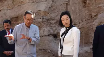 Japon Prenses Akiko Mikasa Kırşehir'de Arkeoloji Enstitüsü'nü Ziyaret Etti