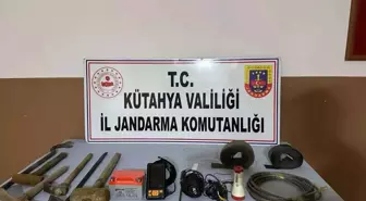 Kütahya'da Kaçak Tarihi Eser Kazısı Yapan 6 Kişi Gözaltına Alındı