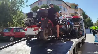 Osmancık'ta Motosiklet Denetimleri: 15 Araç Trafikten Men Edildi