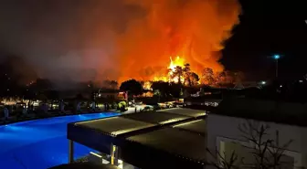Antalya'da Orman Yangını Nedeniyle Otel Tahliyesi