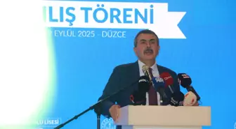 Düzce'de Yeni Anadolu Lisesi Açılışı