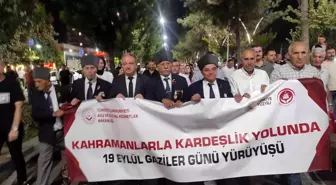 Batman'da 19 Eylül Gaziler Günü Kortej Yürüyüşü Düzenlendi