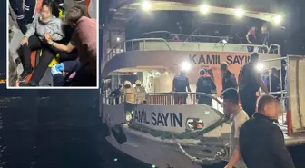 Boğaz'da korku dolu anlar! Yolcu motoru ile kuru yük gemisi çarpıştı: 12 yaralı