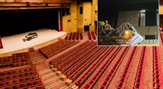Cemal Reşit Rey Konser Salonu'nda yangın çıktı