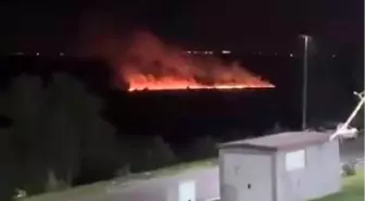 Diyarbakır'daki Tarihi Hevsel Bahçeleri'nde Yangın
