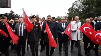 Erzurum'da Gaziler günü dolayısıyla kortej yürüyüşü düzenlendi