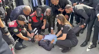 Gaziler Günü Töreninde Gazi Menteş Rahatsızlandı