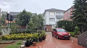 Bartın'da Şiddetli Yağış Etkili Oluyor
