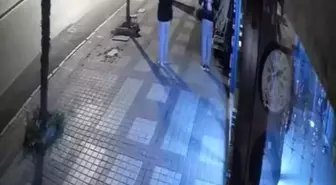 İnegöl'de Manav Dükkanına Hırsızlık