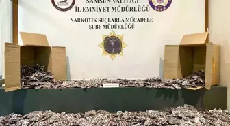 Samsun'da Uyuşturucu Operasyonu: 47 Bin Sentetik Ecza Ele Geçirildi