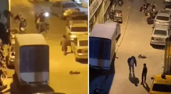 Damacana su kavgasında taş ve sopalar havada uçuştu