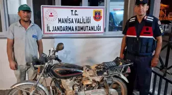 5 yıldır aranan çalıntı motosiklet Salihli'de bulundu