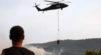 Kadınlardan Yangın Ekiplerine Pişi Desteği