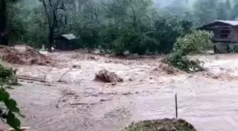 Artvin'de Sağanak Yağışlar Sel ve Heyelanlara Neden Oldu