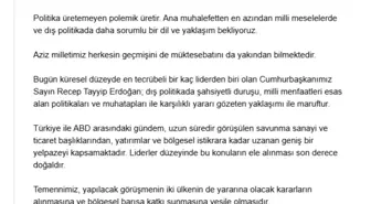 CHP Genel Başkanı Özgür Özel'e Cevdet Yılmaz'dan Yanıt