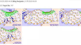 Meteoroloji'den Kuvvetli Yağış ve Rüzgar Uyarısı