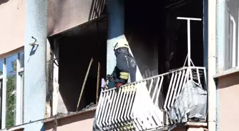 Konya'da 5 Katlı Apartmanda Yangın: 13 Kişi Dumandan Etkilendi