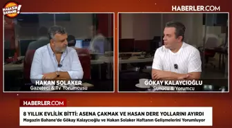 Magazin Bahane'de Asena'nın sahneye dönüşü ve 8 yıllık evliliğin bitişi tartışıldı