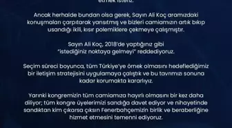 Sadettin Saran'dan Fenerbahçe Kongresi Öncesi Açıklama