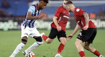 Trendyol Süper Lig'de Trabzonspor ve Gaziantep FK 1-1 Berabere Kaldı