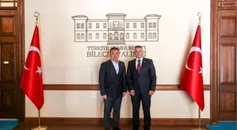 Vali Sözer, İl Emniyet Müdürü Şenel'i ağırladı