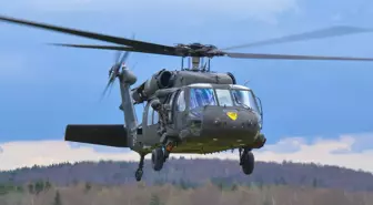 Washington'da orduya ait helikopter düştü: 4 asker hayatını kaybetti