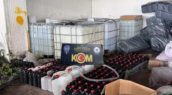 Sahte İçecek Üretim Şebekesine Baskın: 14 Gözaltı